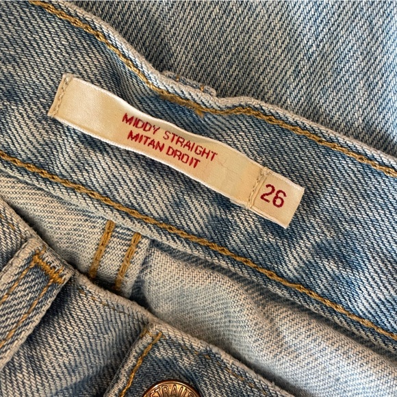 Levi's Middy Straight Jeans - Picture 13 of 13